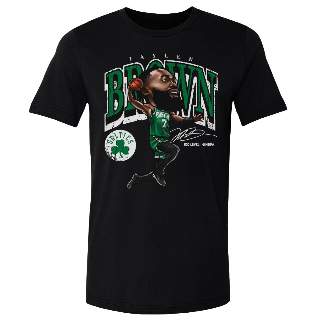 Jaylen Brown Boston Celtics Cartoon WHT