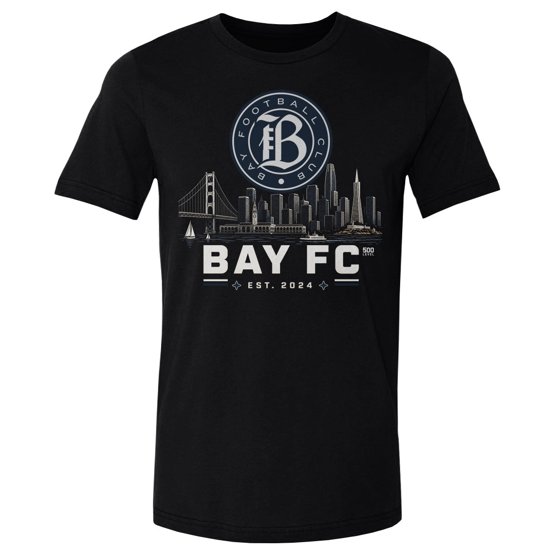 Bay FC Skyline Logo WHT