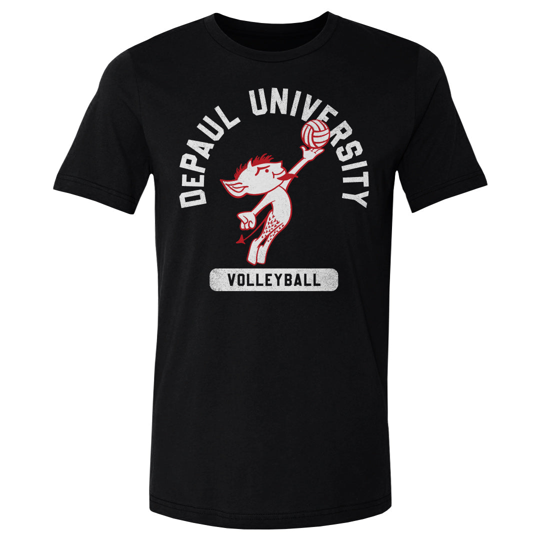 DePaul Blue Demons Billy Volleyball WHT