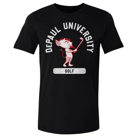 DePaul Blue Demons Mascot Golf WHT