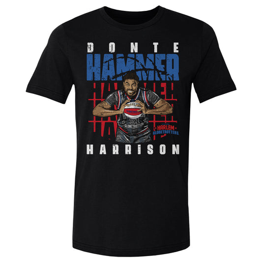 Hammer Harrison Harlem Globetrotters Pose WHT