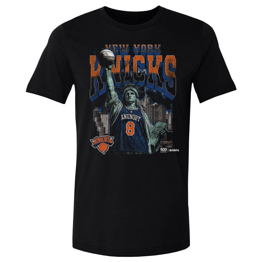 OG Anunoby New York Knicks Statue Of Liberty WHT