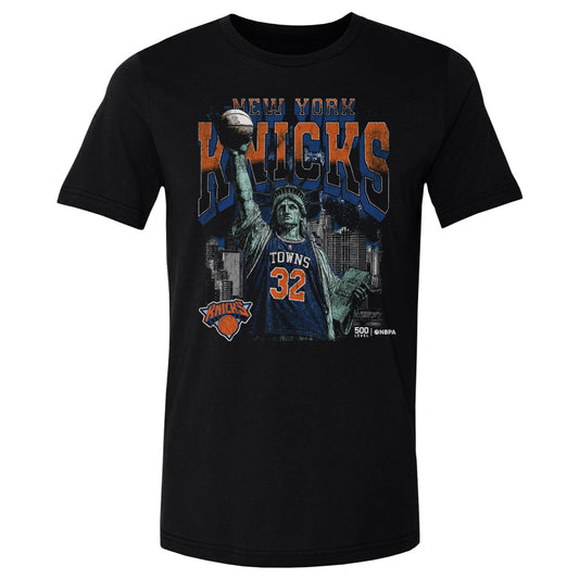 Karl-Anthony Towns New York Knicks Statue Of Liberty WHT