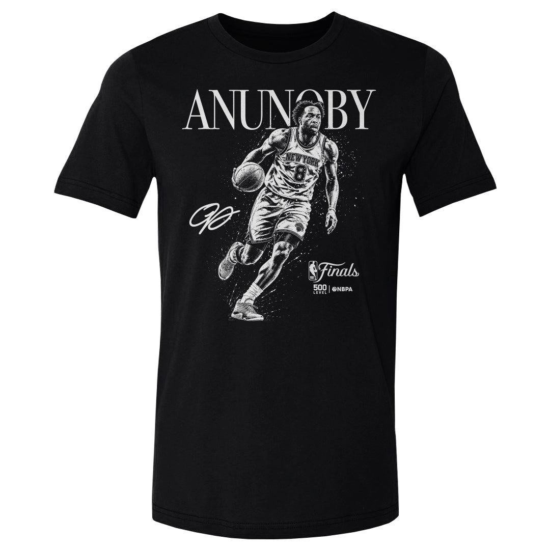 OG Anunoby New York Knicks NBA Finals 2026 Mono WHT