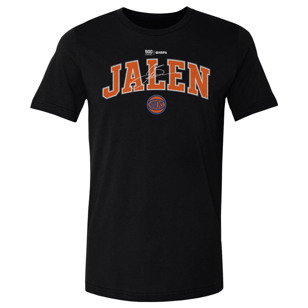 Jalen Brunson New York Knicks Team Font WHT