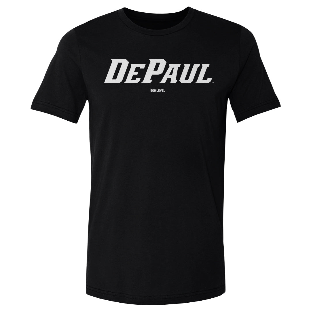 DePaul Blue Demons Wordmark White WHT