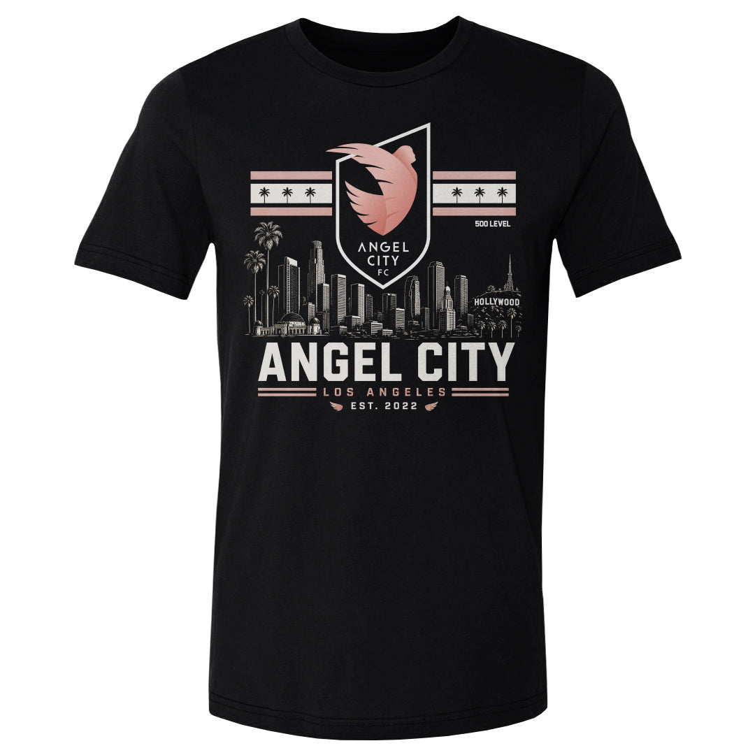 Angel City FC Skyline Logo WHT