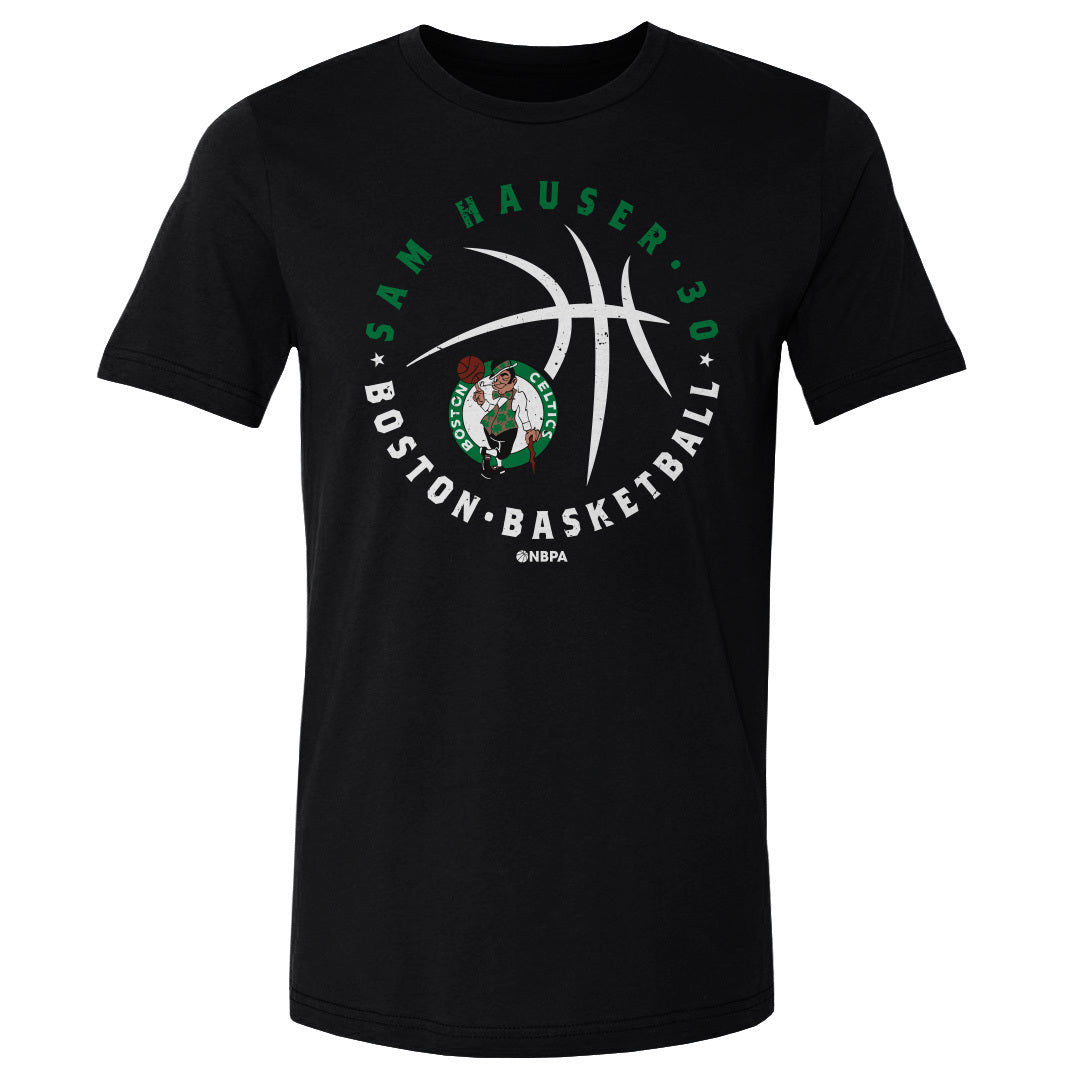 Sam Hauser Boston Celtics Player Ball WHT