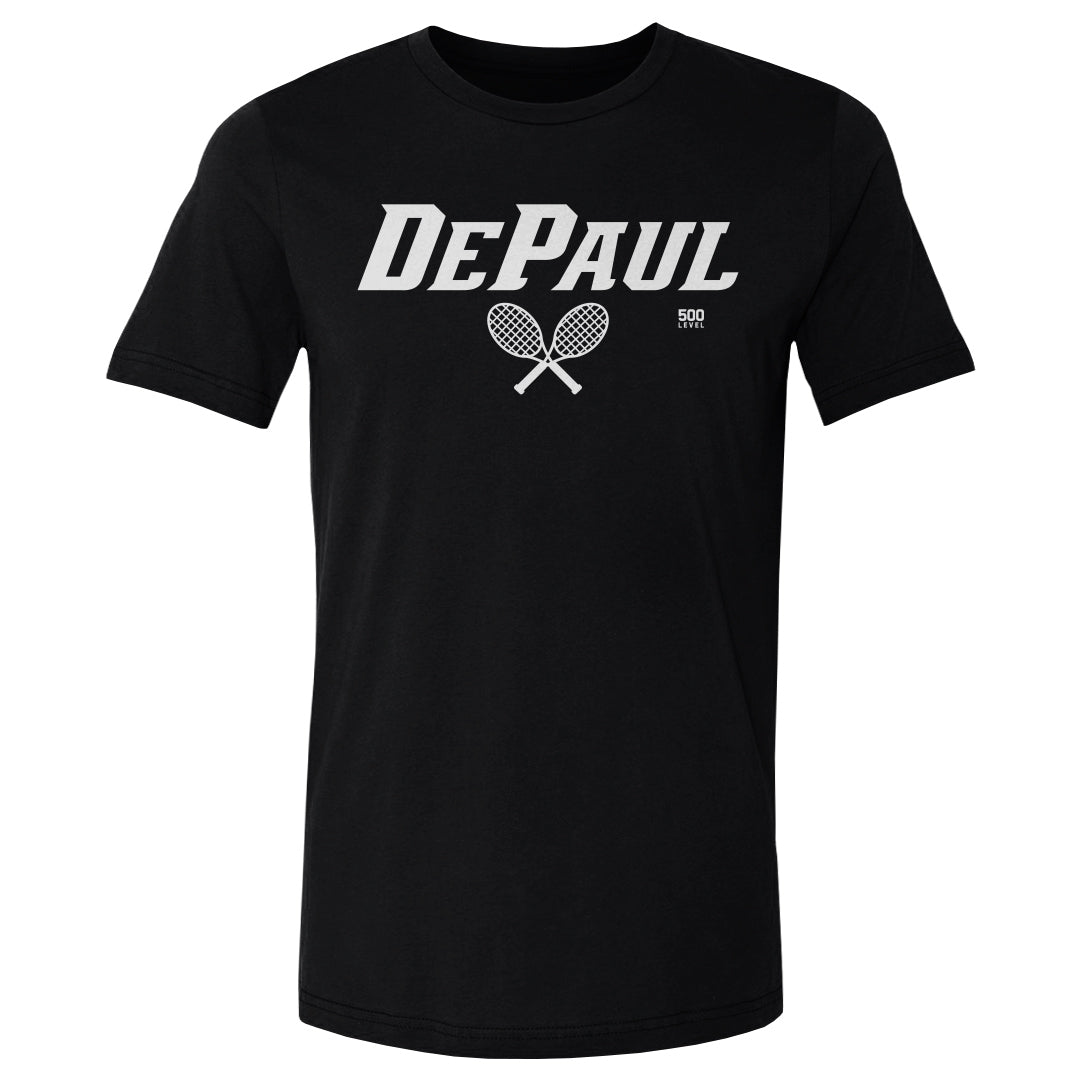 DePaul Blue Demons Tennis Minimalist WHT