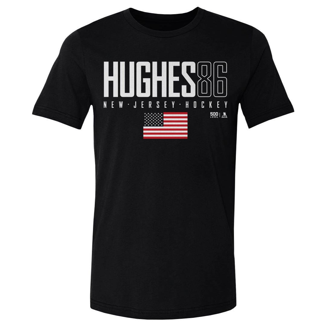 Jack Hughes New Jersey USA Elite WHT