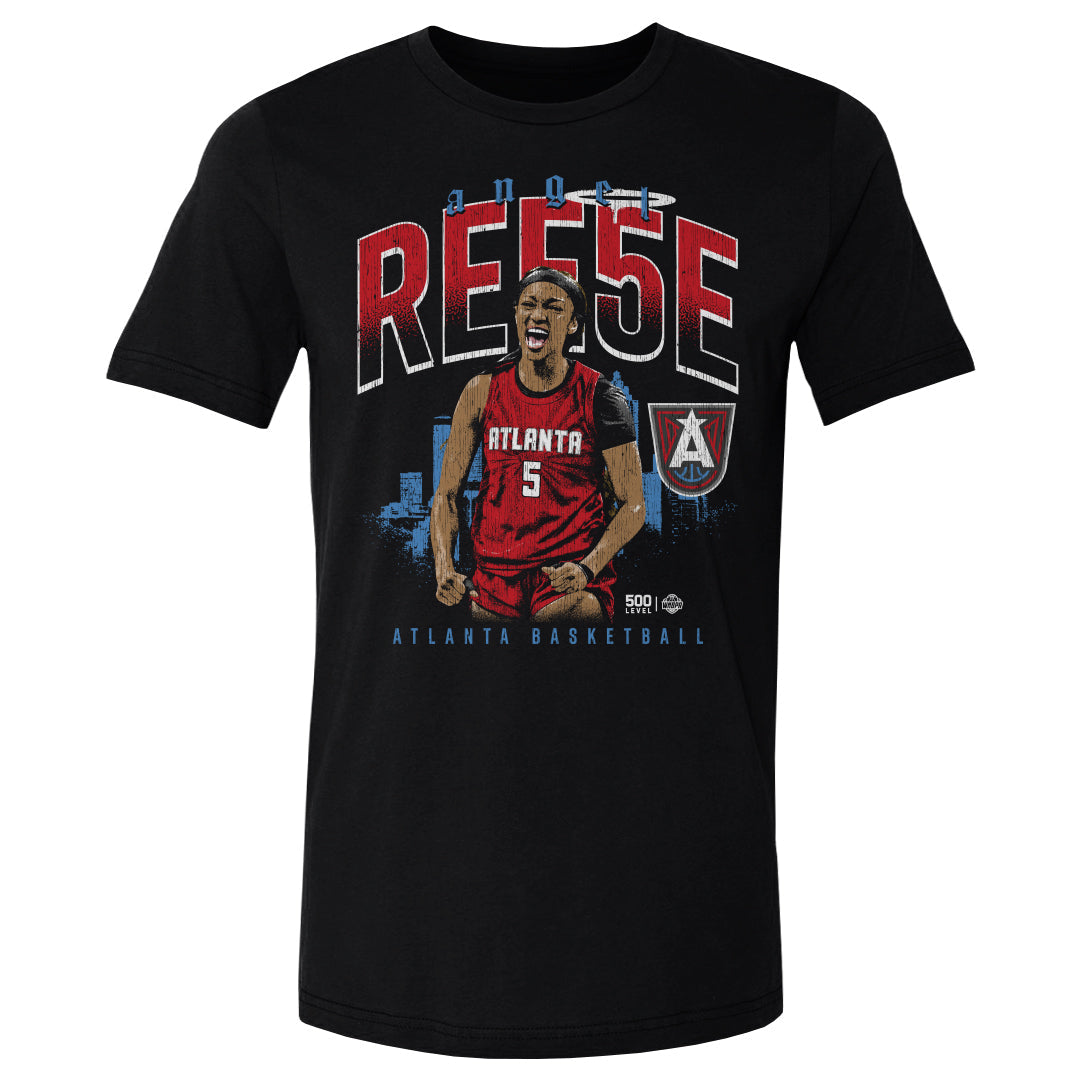 Angel Reese Atlanta Dream Cityscape WHT