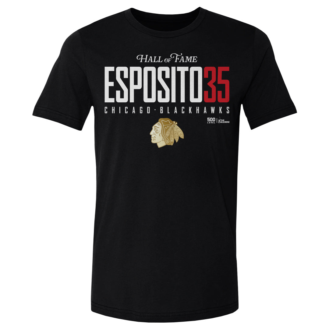 Tony Esposito Chicago Blackhawks H.O.F. Elite WHT