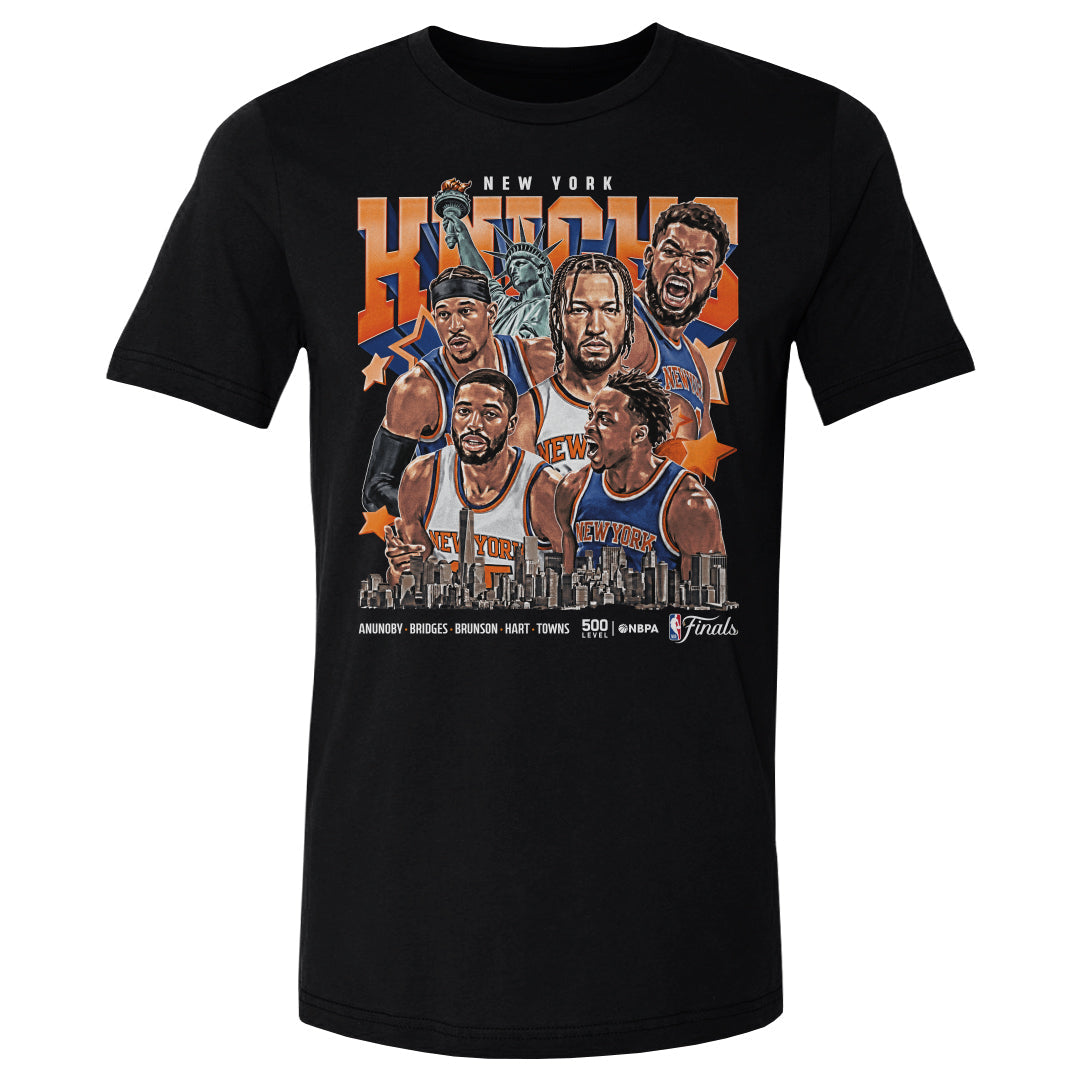 New York Knicks NBA Finals 2026 Collage WHT