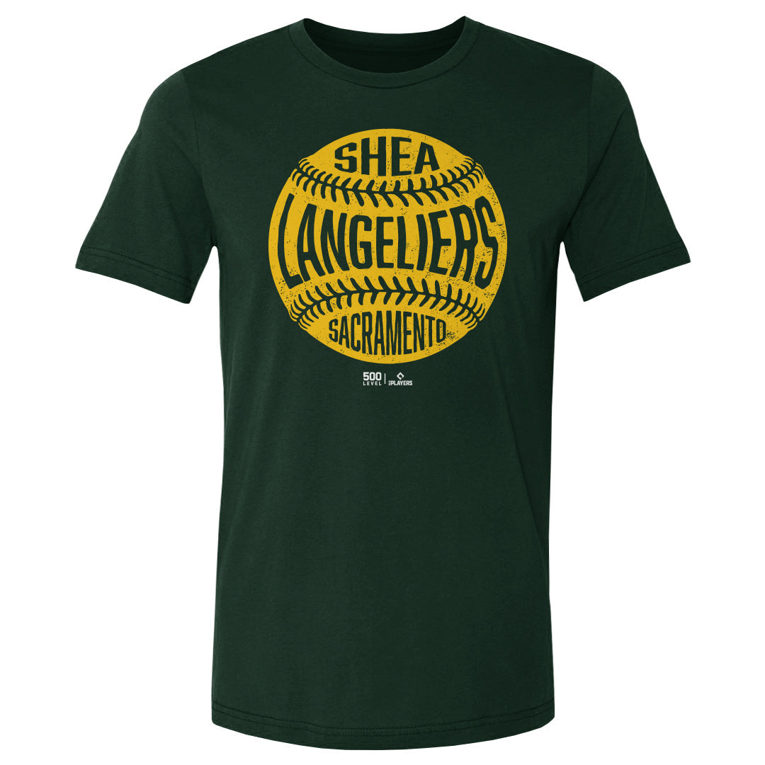 Shea Langeliers Sacramento Vintage Baseball WHT