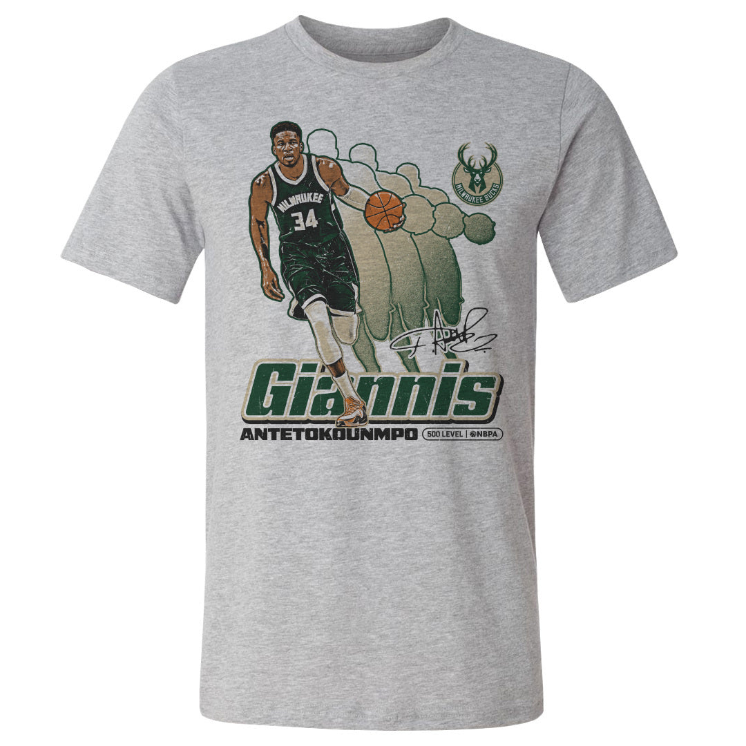 Giannis Antetokounmpo Milwaukee Bucks Retro