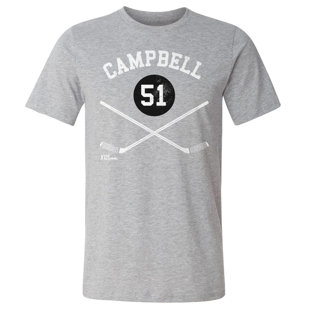 Brian Campbell Chicago 51 Sticks WHT