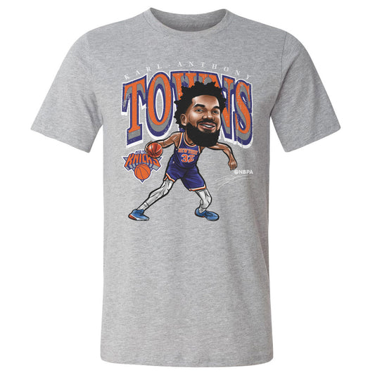 Karl-Anthony Towns New York Knicks Cartoon WHT