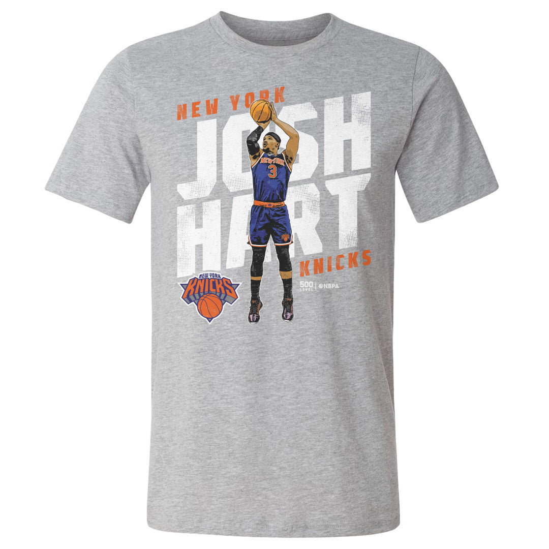 Josh Hart New York Knicks Slant WHT