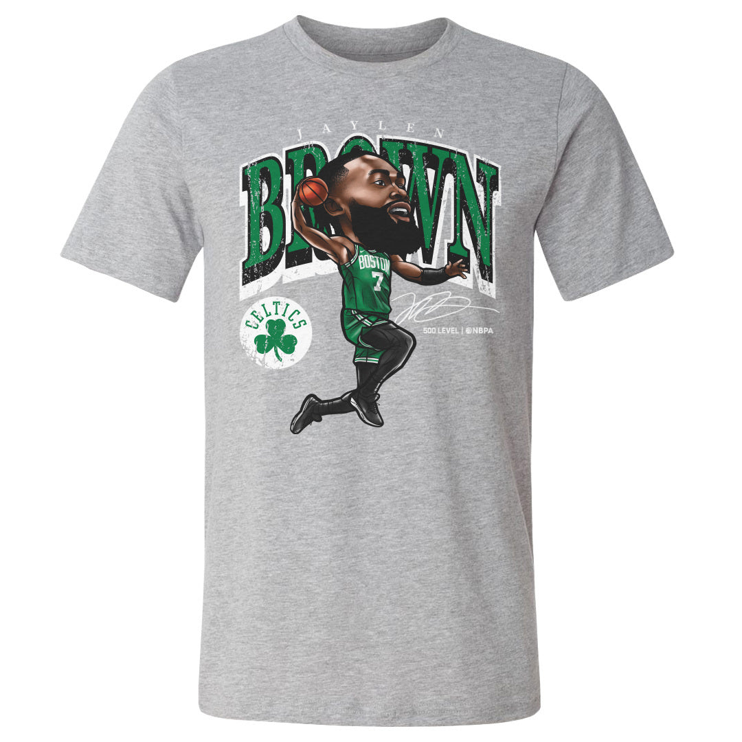 Jaylen Brown Boston Celtics Cartoon WHT