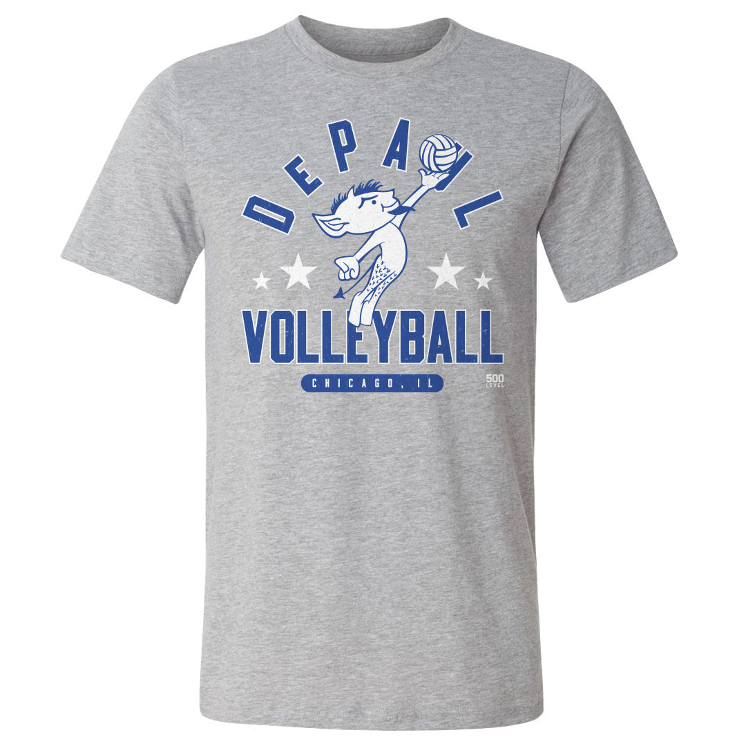 DePaul Blue Demons Vintage Volleyball Blue WHT
