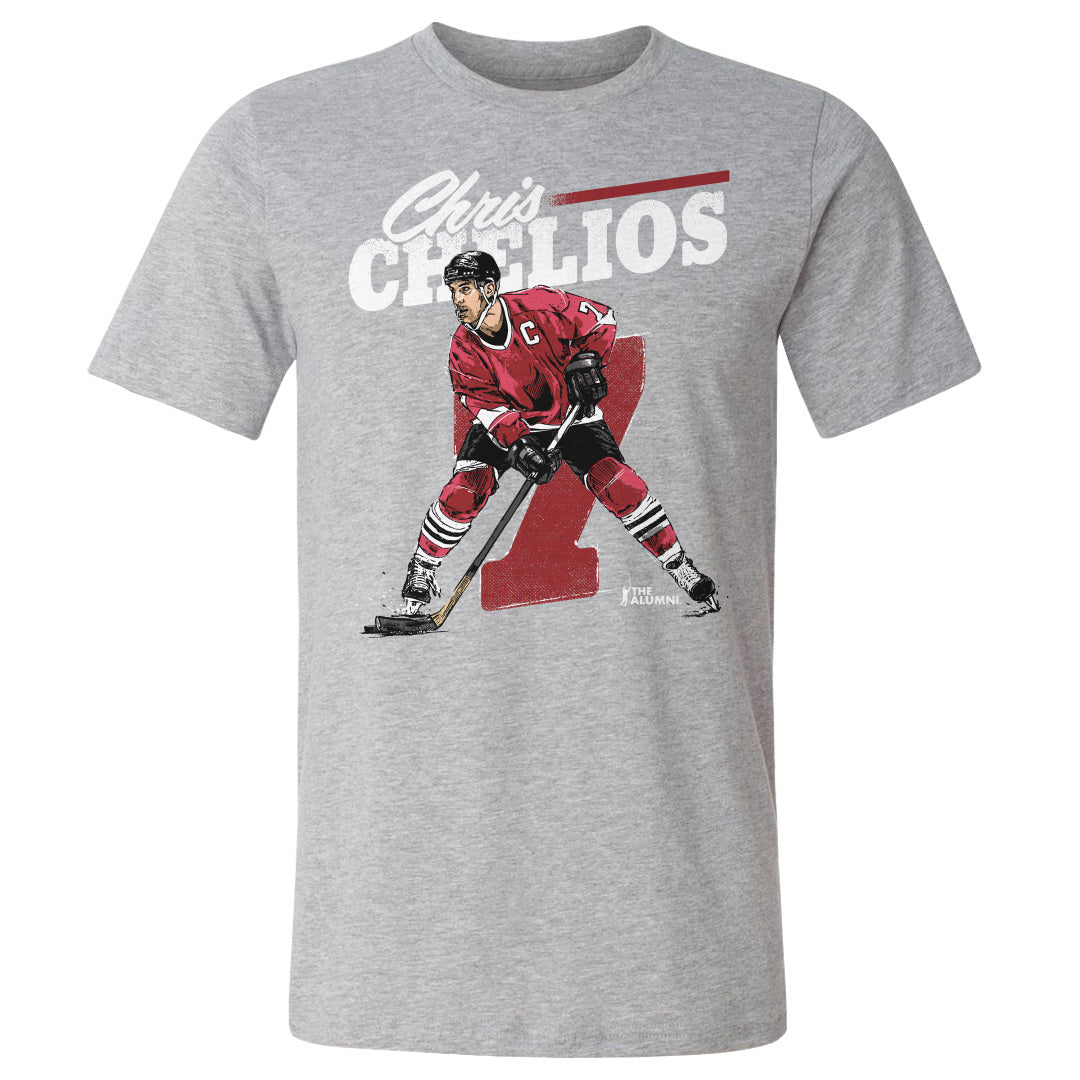 Chris Chelios Chicago Retro WHT