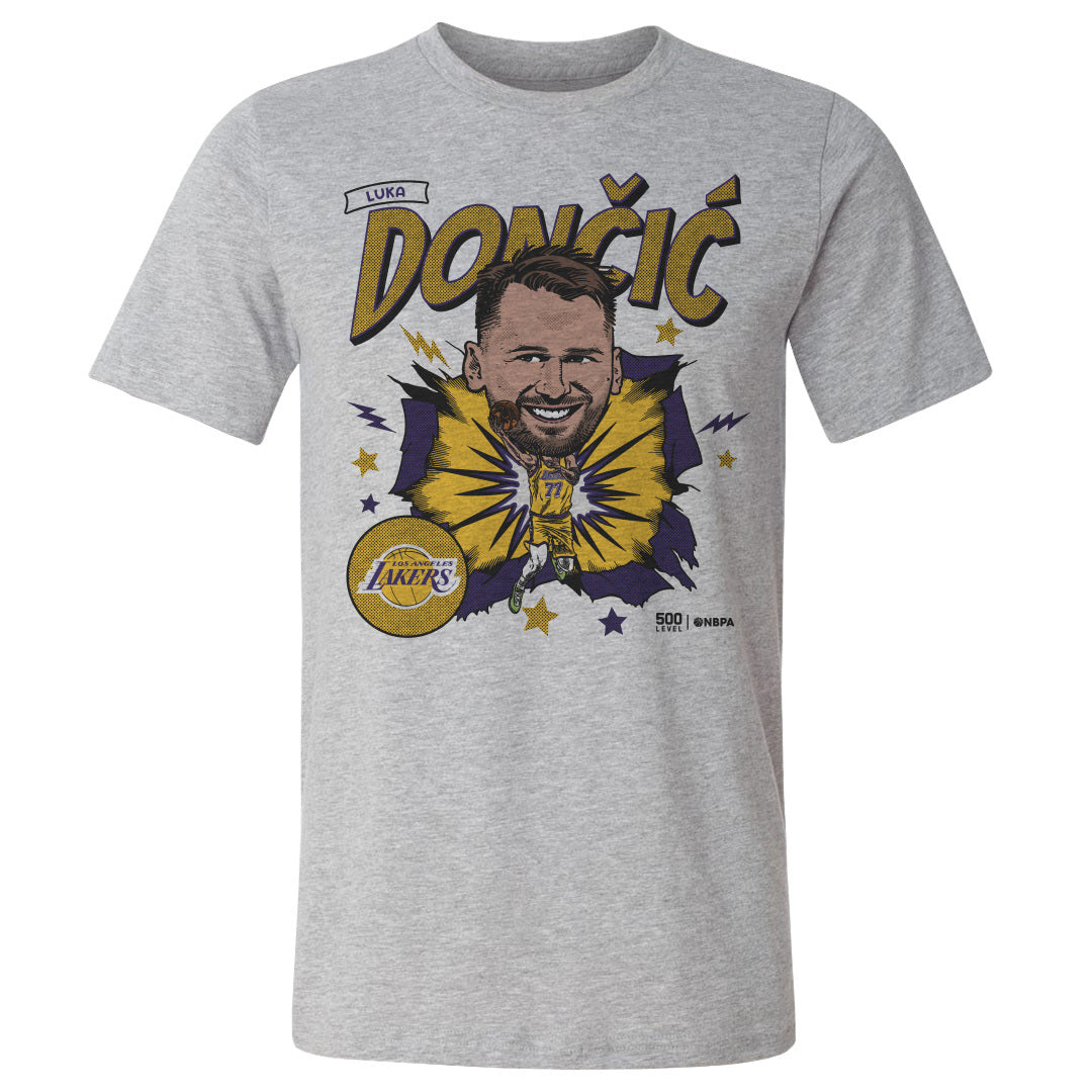Luka Doncic Los Angeles Lakers Caricature