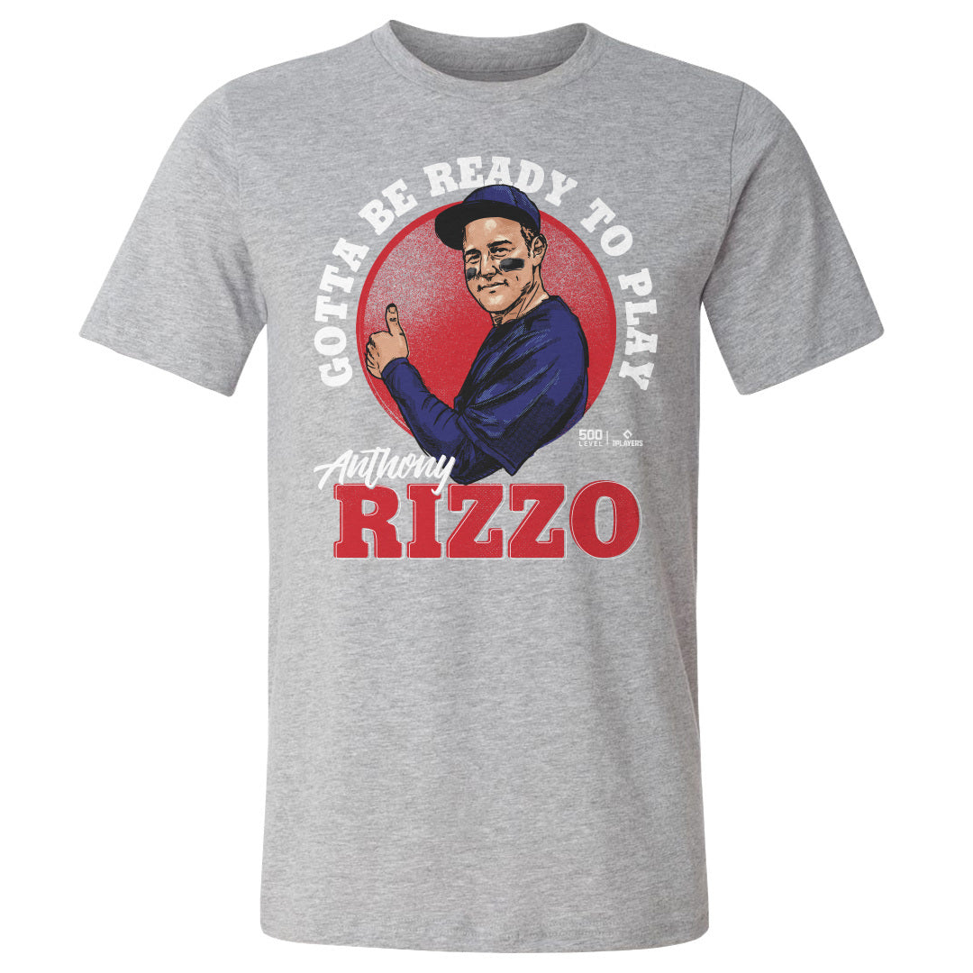 Anthony Rizzo Chicago C Ready To Play W WHT