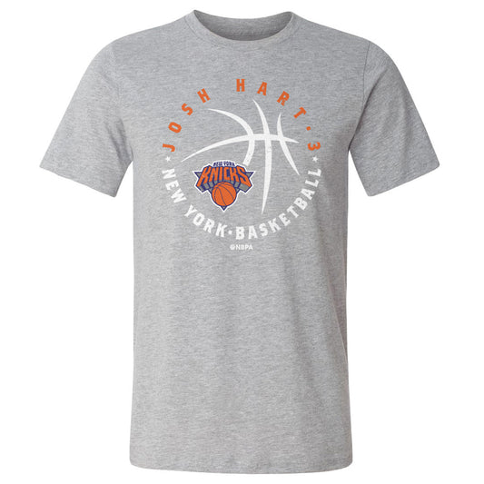 Josh Hart New York Knicks Player Ball WHT
