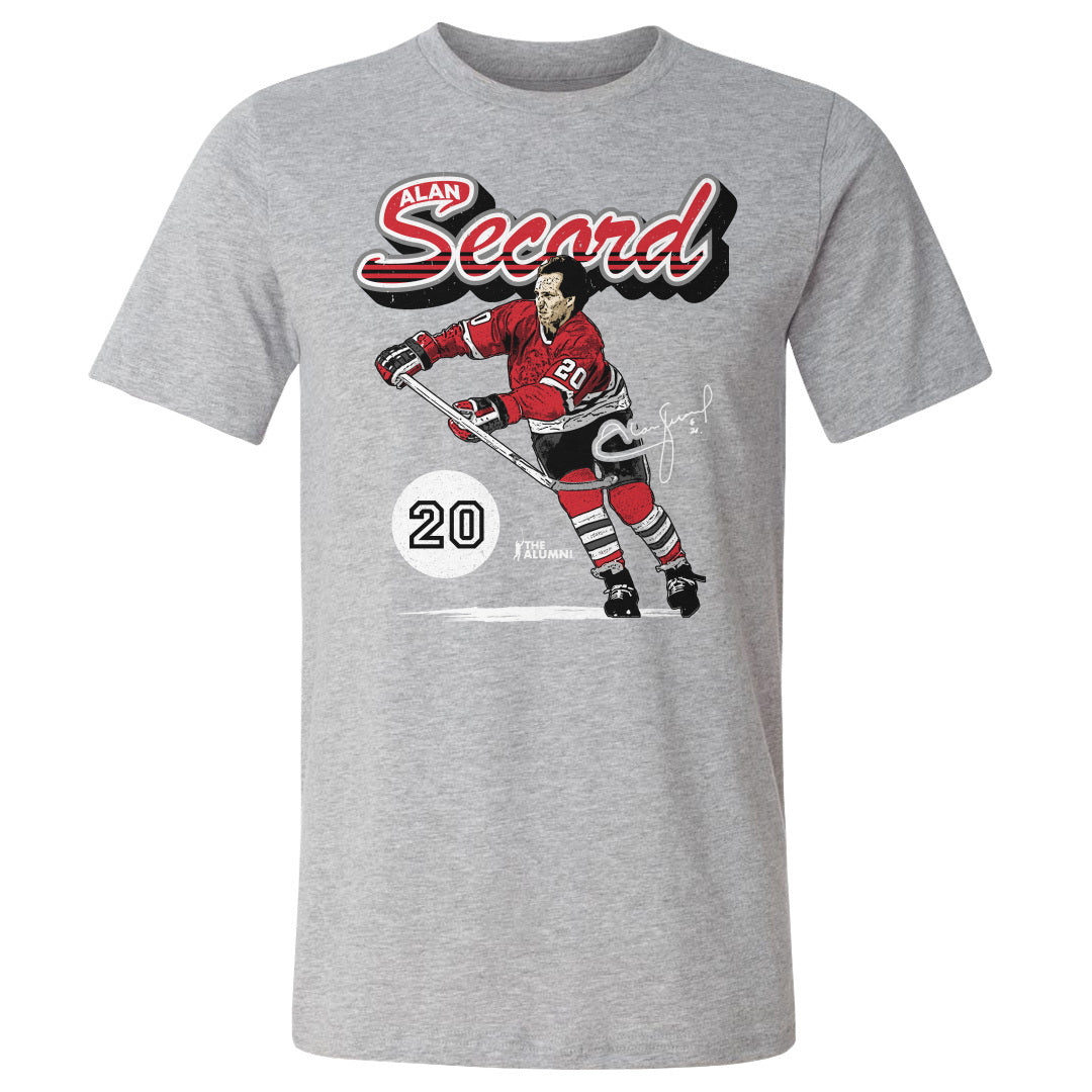 Alan Secord Chicago Retro Script WHT