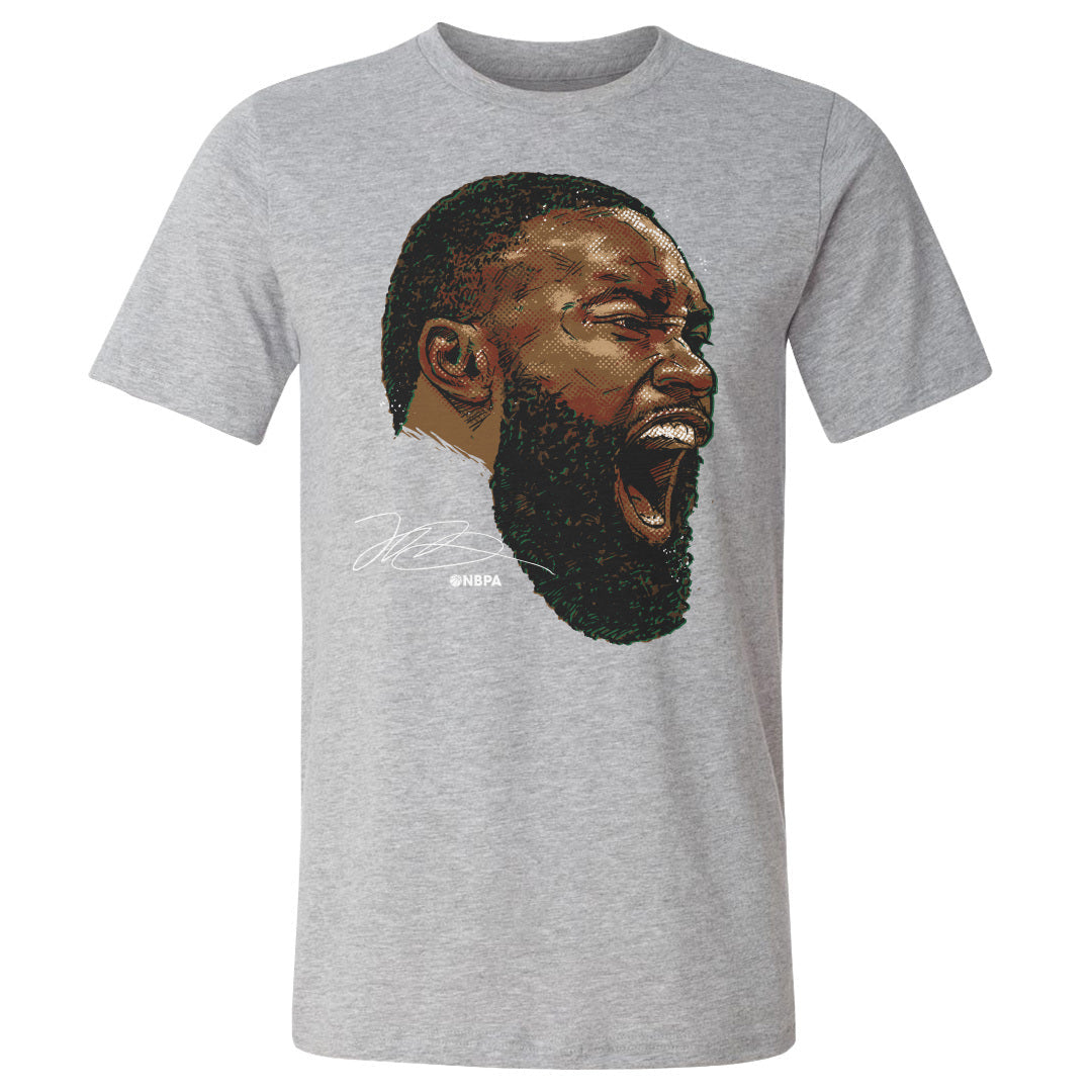 Jaylen Brown Scream WHT