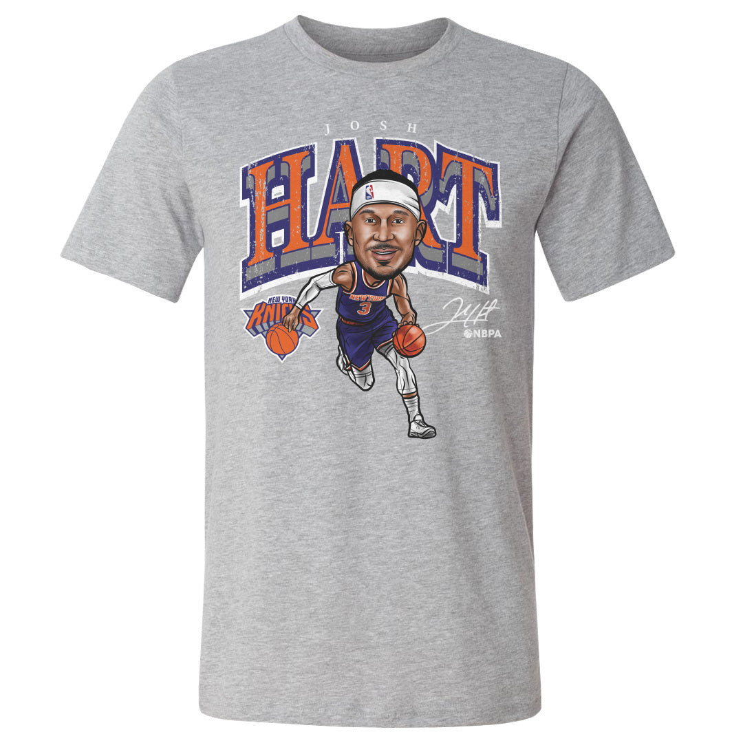 Josh Hart New York Knicks Cartoon WHT