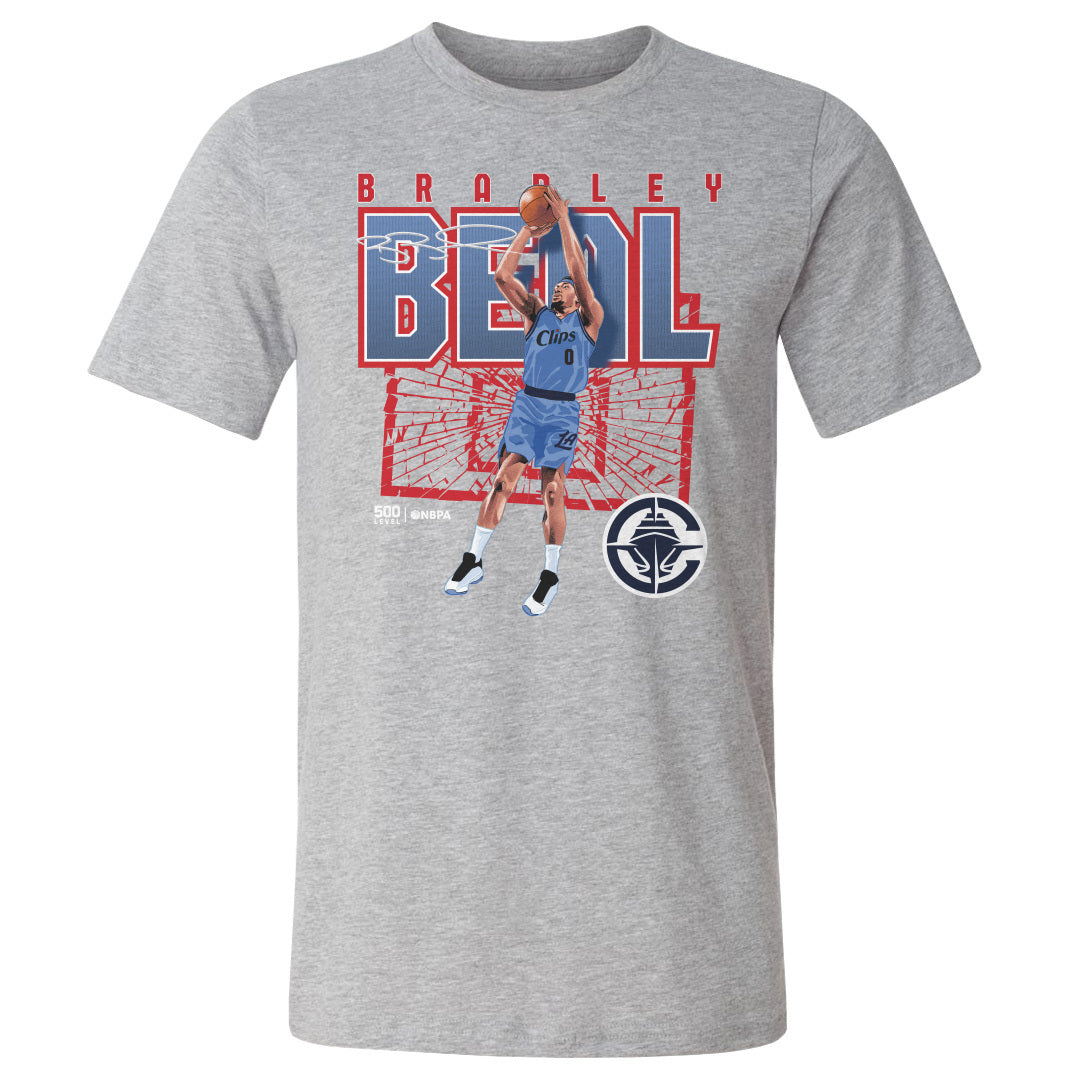 Bradley Beal Los Angeles Clippers Shattered WHT