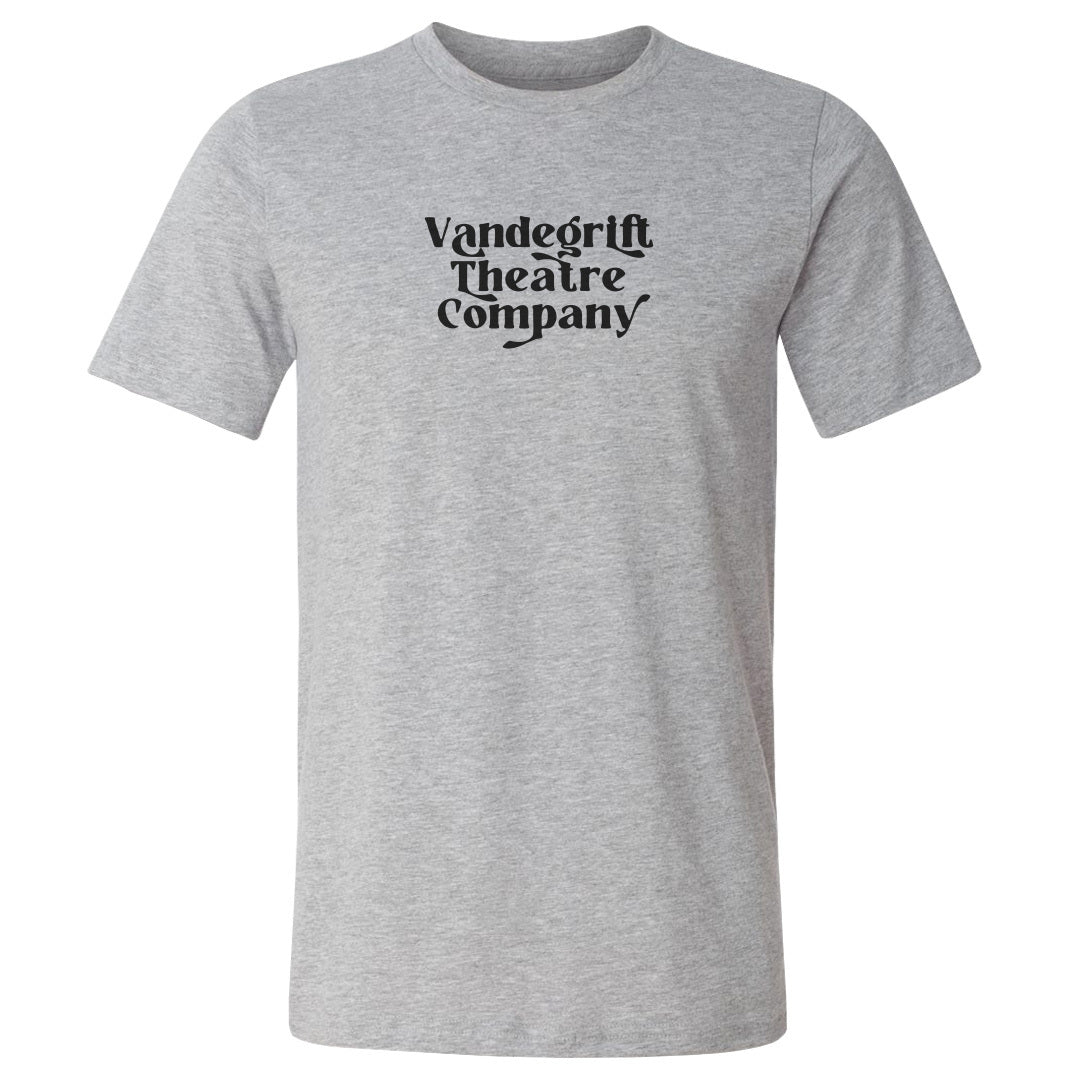 Vandegrift Crown Trio Theater Company Typography
