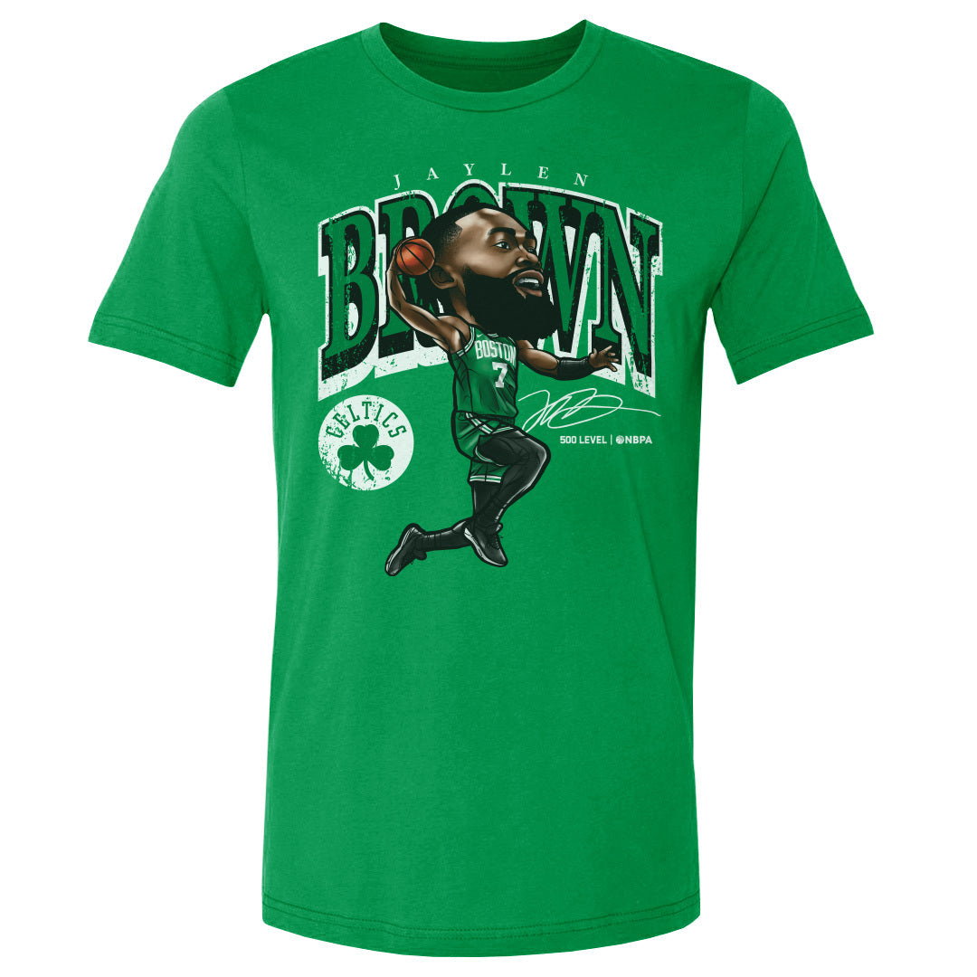 Jaylen Brown Boston Celtics Cartoon WHT