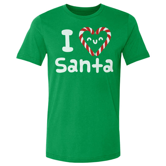 Christmas I Love Santa WHT