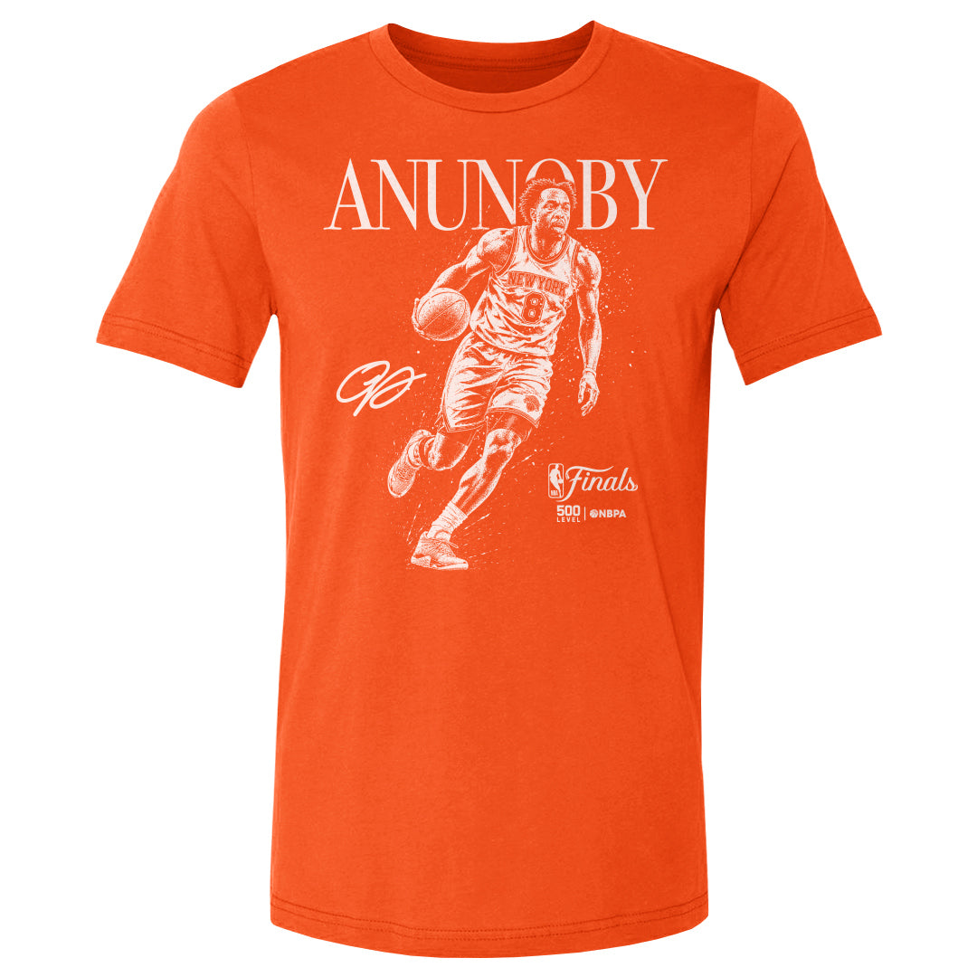OG Anunoby New York Knicks NBA Finals 2026 Mono WHT