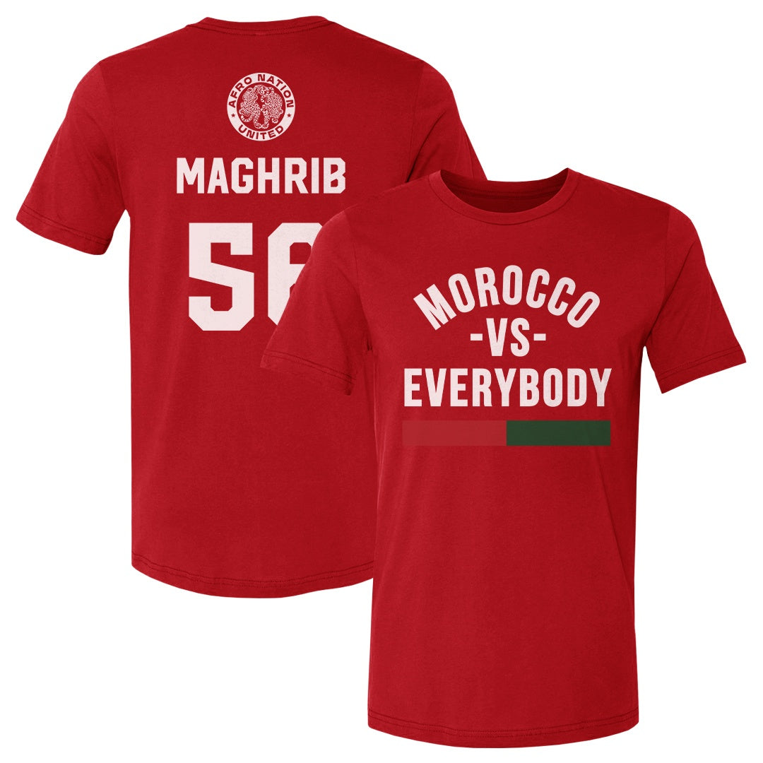 Morocco Vs. Everybody Afro Nation F&B WHT