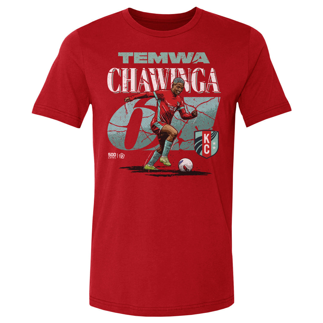 Temwa Chawinga Kansas City Current Cracked Number WHT