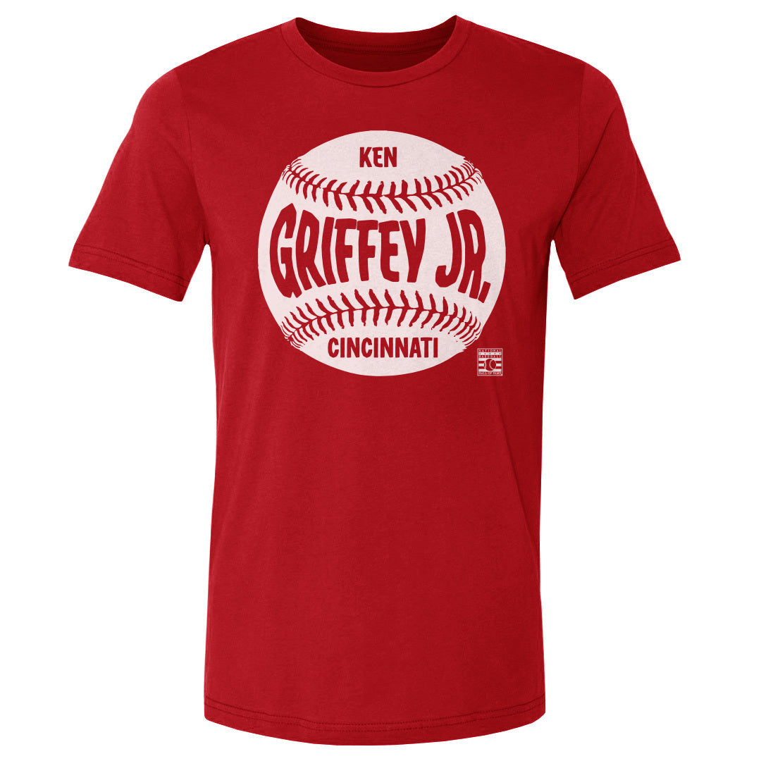 Ken Griffey Jr. Cincinnati Baseball WHT
