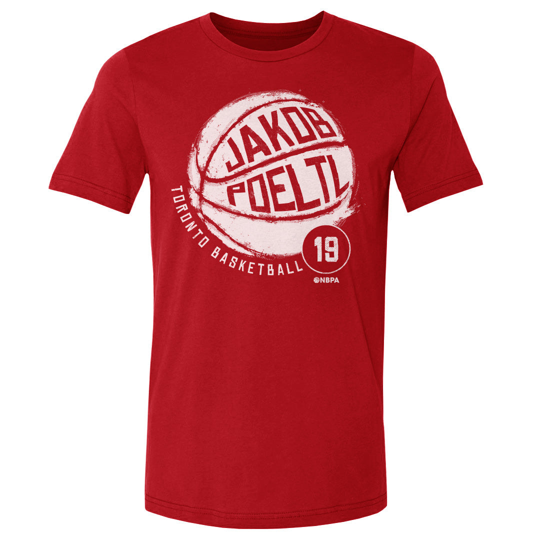Jakob Poeltl Toronto Basketball WHT