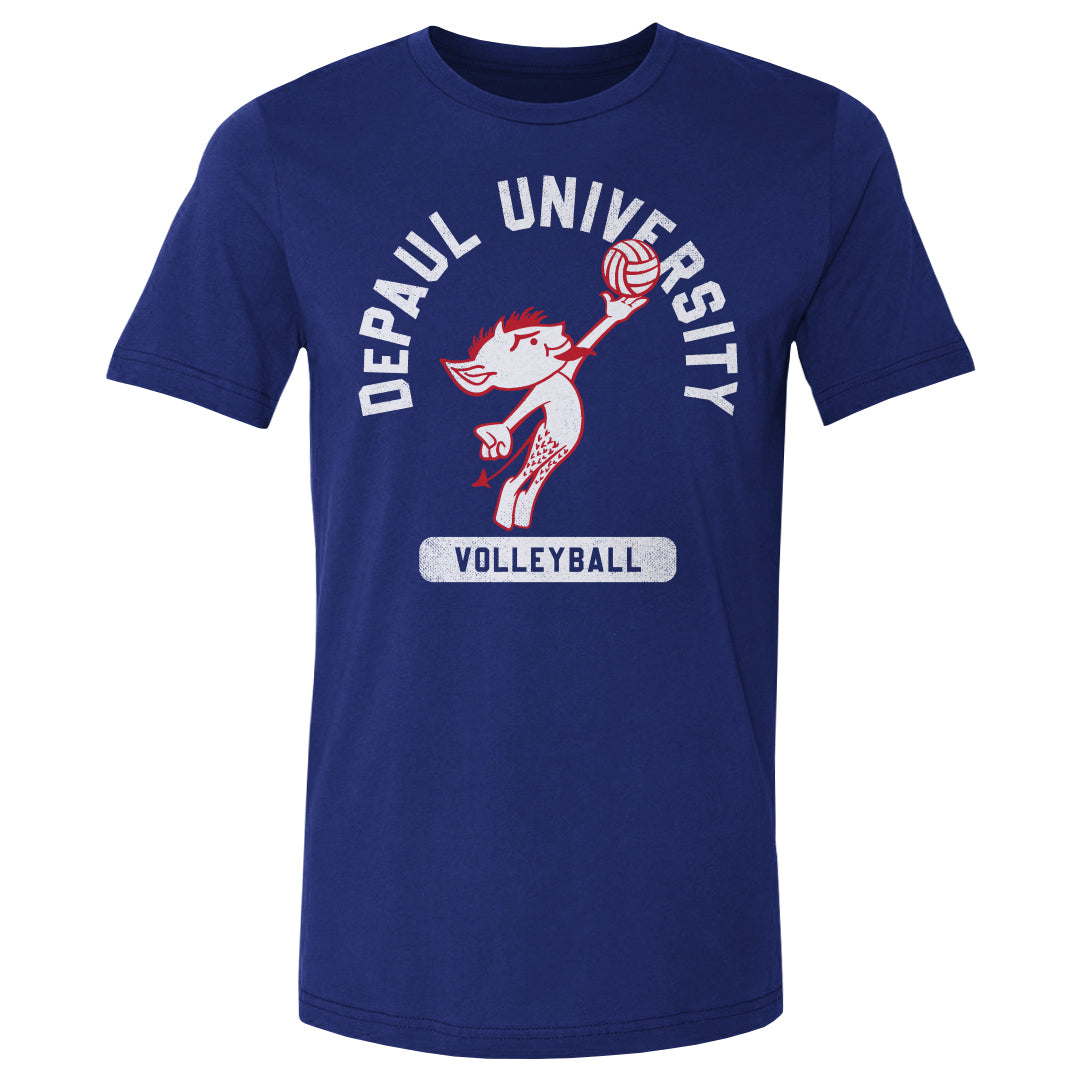 DePaul Blue Demons Billy Volleyball WHT