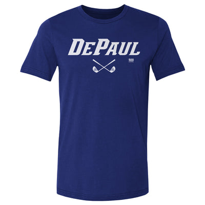 DePaul Blue Demons Golf Minimalist WHT