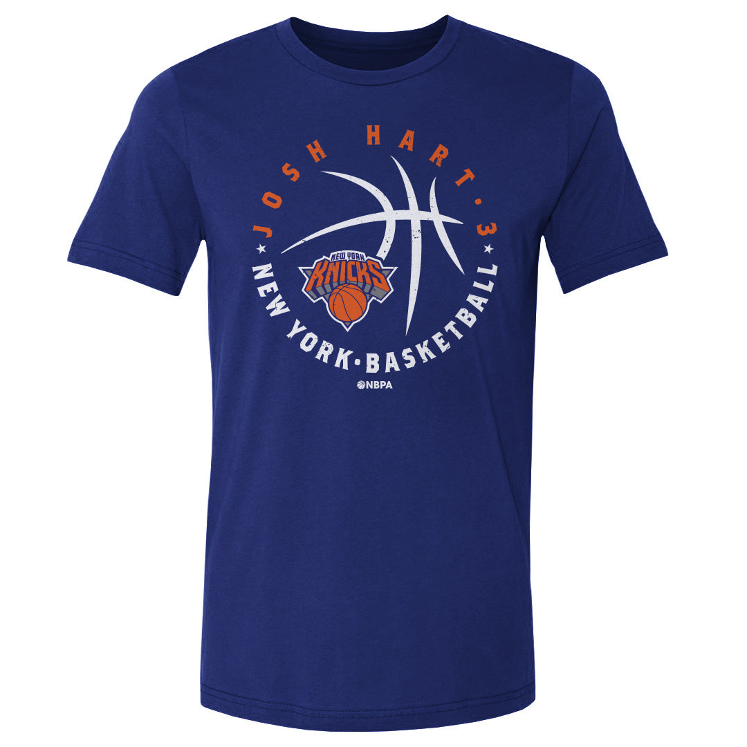 Josh Hart New York Knicks Player Ball WHT