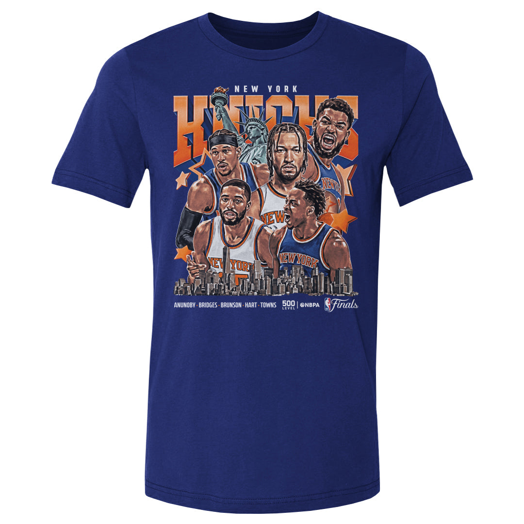 New York Knicks NBA Finals 2026 Collage WHT