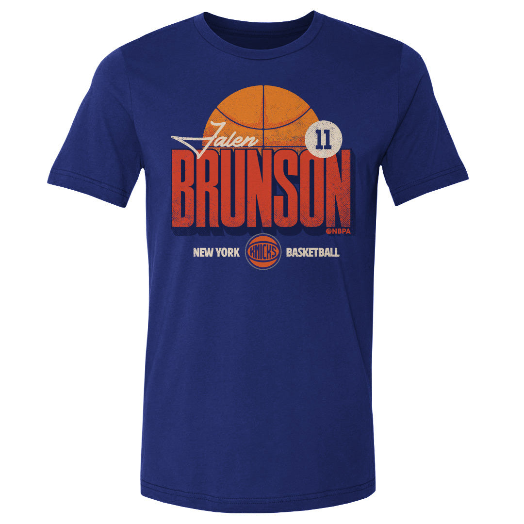 Jalen Brunson New York Knicks Label WHT