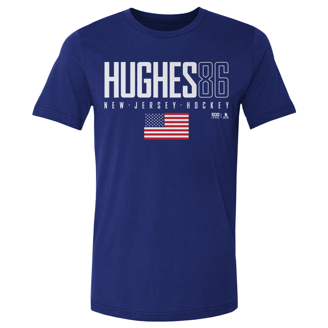 Jack Hughes New Jersey USA Elite WHT