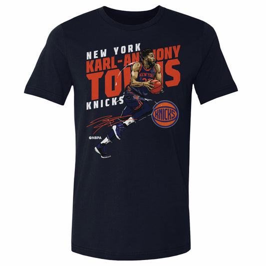 Karl-Anthony Towns New York Knicks Slant WHT
