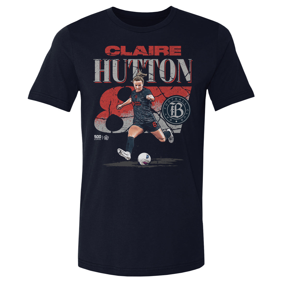Claire Hutton Bay FC Cracked Number WHT