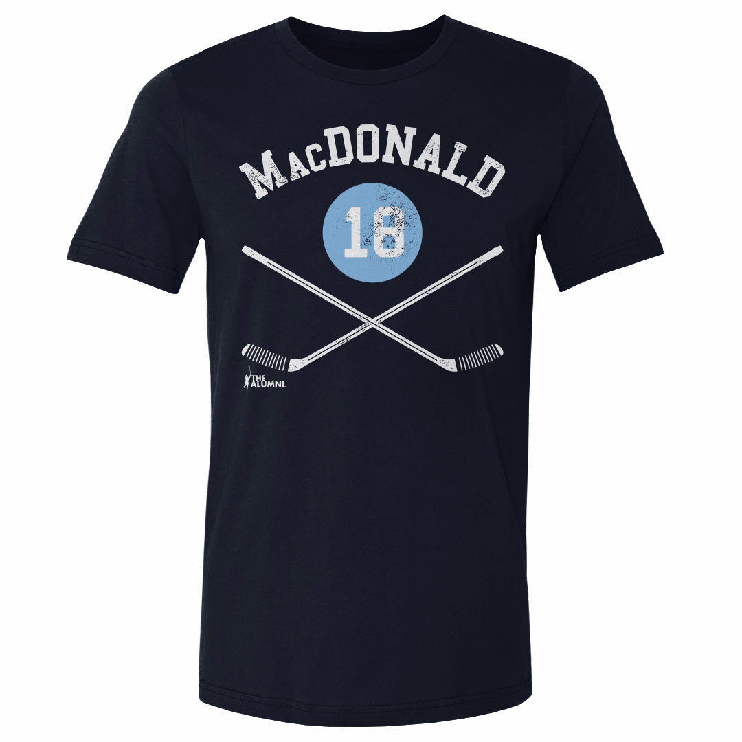 Lowell MacDonald Pittsburgh 18 Sticks WHT