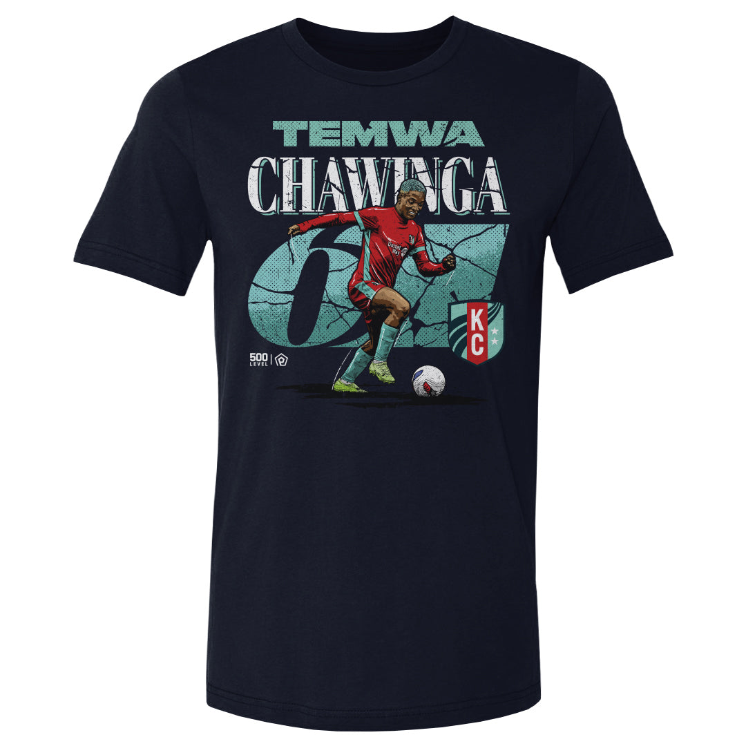 Temwa Chawinga Kansas City Current Cracked Number WHT